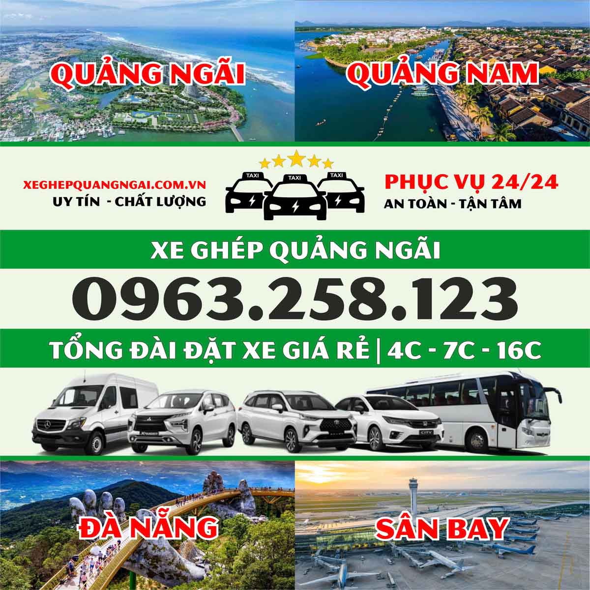 Xe Ghép Quảng Ngãi